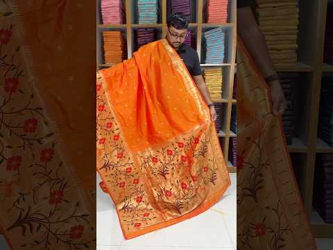 Authentic Paithani Soft Silk Saree