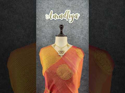 Royal Tissue Silk Zari Weaving & Mango Border Saree