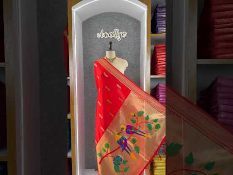 Pure Paithani Multicolor Parrot Weaving Motif Pallu Dupatta
