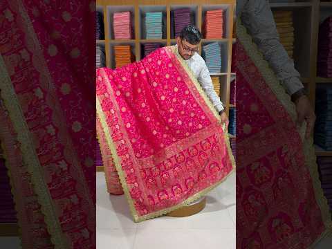 Banarasi Jaal Design Sarees – Festive & Wedding Wear