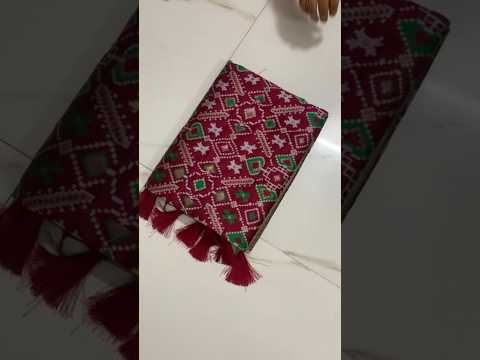 Authentic Kanchivaram Patola Paithani Silk Saree