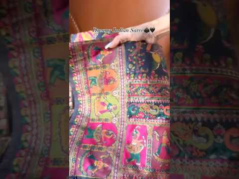 Pashmina Kashmiri Woven Border Saree