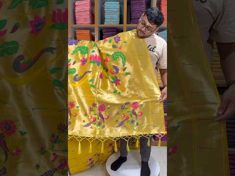 Pure Paithani Pallu All-over Zari Weaving Dupatta