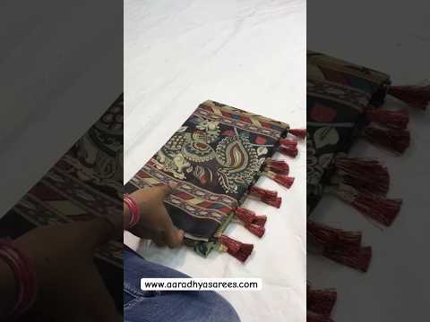 Soft Cotton Kalamkari Printed Saree