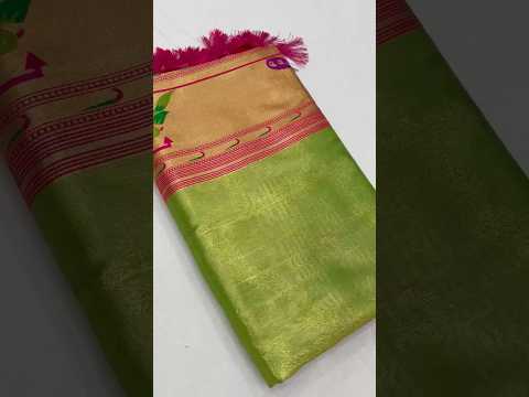 Tissue Silk Rich Maharani Border Saree