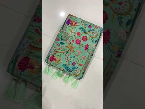 Pure Viscose Gajji Silk Pashmina Saree – Premium Silk Saree