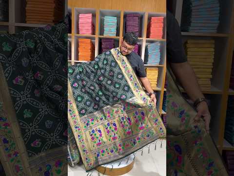 Bandhani Patola Silk Paithani Saree