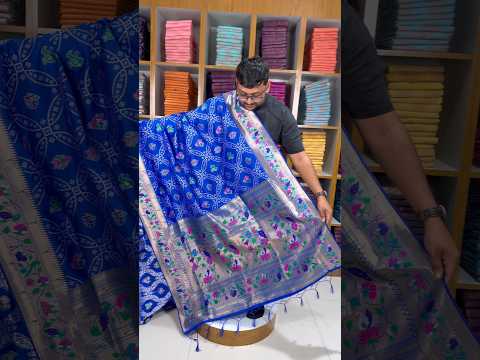 Bandhani Patola Silk Paithani Saree