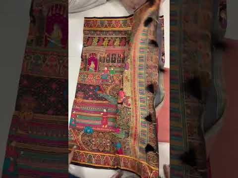 Royal Darbar Pashmina Silk Heritage Mughal Saree