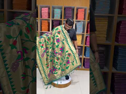 Paithani Soft Silk Lotus Jaal Dupatta