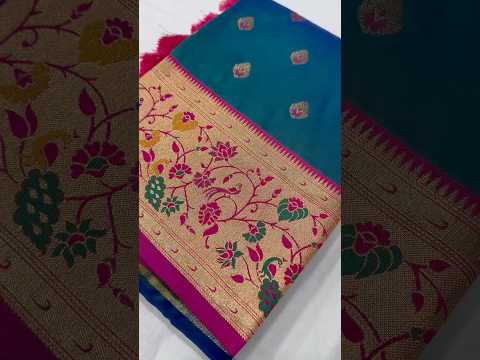Traditional Wedding Paithani Soft Silk Saree