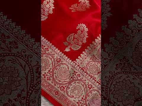 Premium Banarasi Mushro Satin Silk Saree