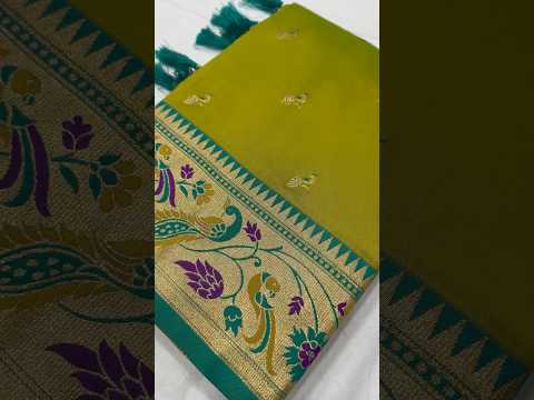 Royal Paithani Soft Silk Saree