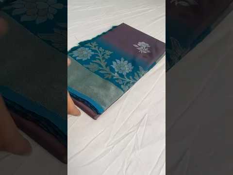 Dual Tone Contrast Pallu Designer Saree
