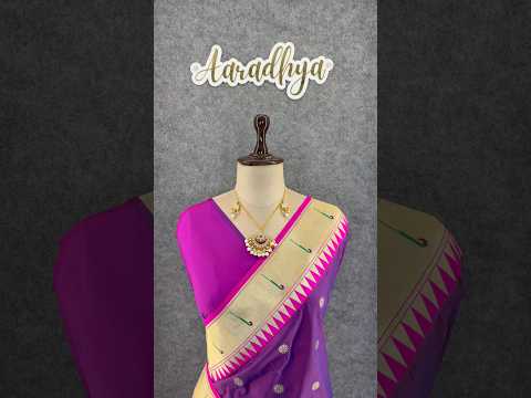 Authentic Paithani Sarees – Marathi Parampara