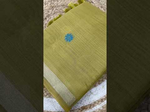 Premium Soft Muga Cotton Rich Flowery Pallu Saree