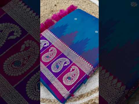 Soft Banarasi Silk Zari Weaving Saree