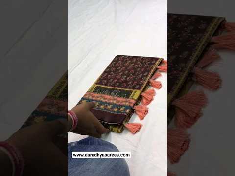 Soft Cotton Kalamkari Printed Pallu Saree