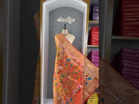 Paithani Soft Silk Rajhans Jaal Dupatta