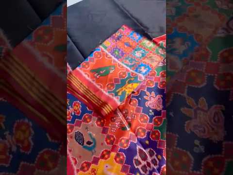Handloom Silk Patola Trending designs & Lagadi Patta Saree