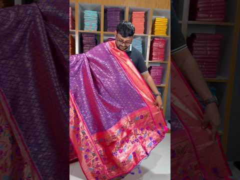 Rich Banarasi Soft Kanjivaram Paithani Saree