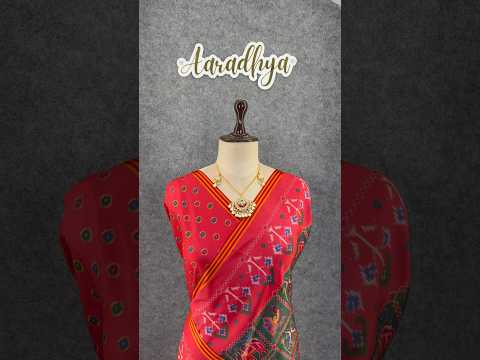 Elegant Patola Print Sarees