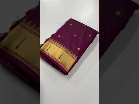 Maharashtra Best Seller Wedding Special Nauvari Paithani Soft Silk Saree