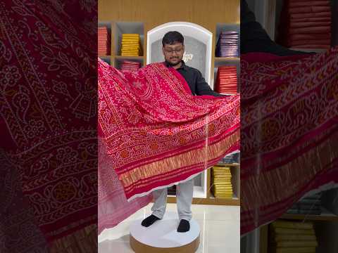 Premium Pure Gaji Silk Bandhani Dupatta