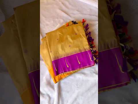 Handloom Soft Silk Muniya Border Rich Saree