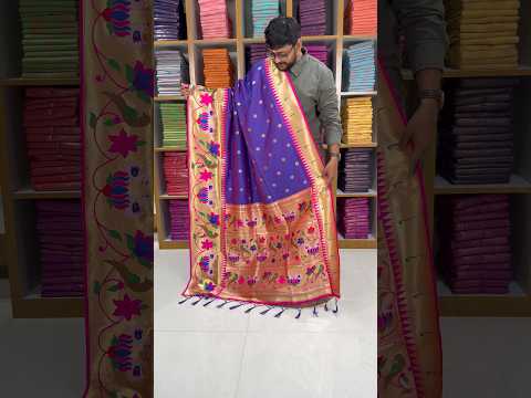 Authentic Paithani Sarees – Marathi Parampara