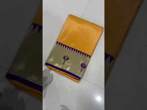 Soft Kanchipuram Tissue Silk Lotus Paithani Saree