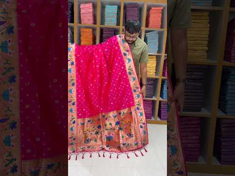 Pure Paithani Silk Sarees – Maharashtrian Elegance