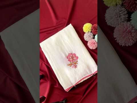 Pure Crush Chinon Designer Saree