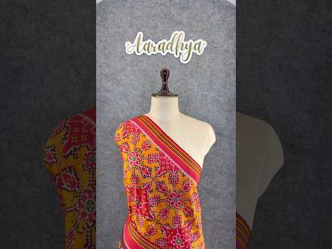 Designer Printed Patola Sarees