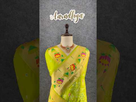 Royal Kanchivaram Patola Paithani Silk Saree