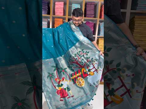 Akha Trij Meena Weaving Paithani Saree