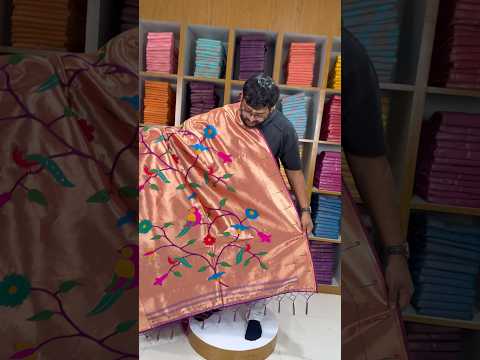 Paithani Jacquard Peacock (Mor) Jaal Dupatta