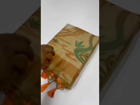 Soft Muga Cotton Resham Weaving Saree
