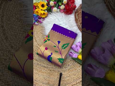 Premium Soft Half Half Brocade Paithani Saree