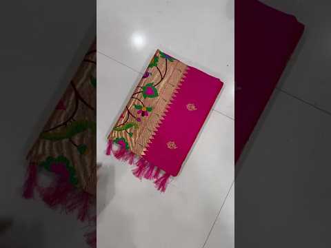Pure Soft Silk Big Border Paithani Saree