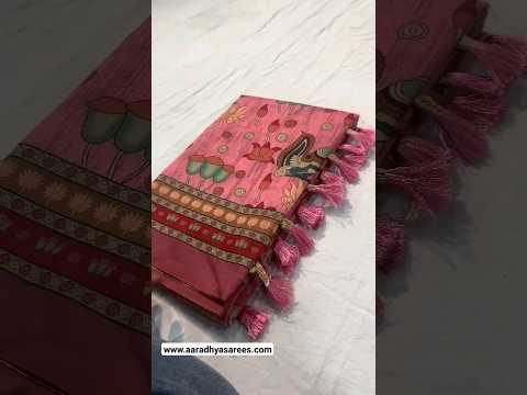 Malai Cotton Kalamkari Printed Saree