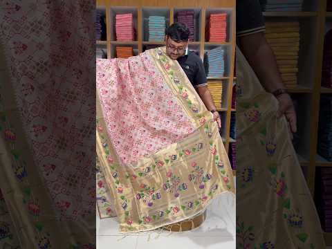 Royal Kanchivaram Patola Paithani Silk Saree