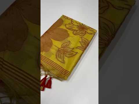 Latest Summer Special Muga Cotton Saree