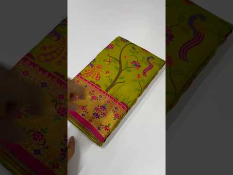 Super-Hit All Over Tissue Silk Paithani Saree