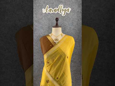 Premium Soft Muga Cotton Pichwai Saree
