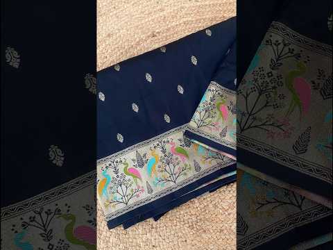 Soft Silk Banarasi Saree – Pure Black Elegance