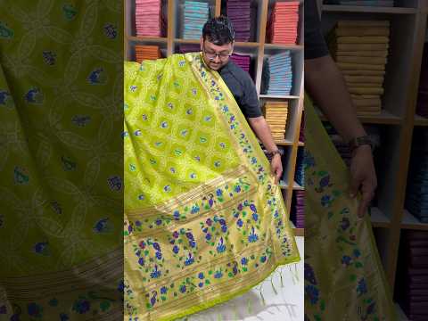 Bandhani Patola Silk Paithani Saree