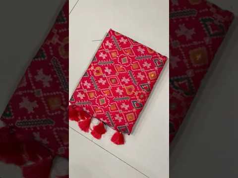 Traditional Kanchivaram Patola Paithani Silk Saree