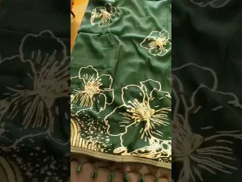 Beautiful Soft Muga Cotton Saree