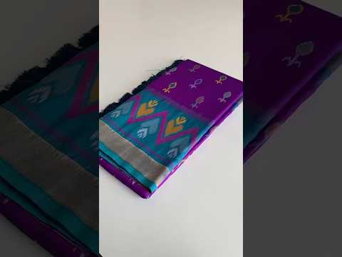 Ikkat Soft Silk Patola Guranted Fabric Saree